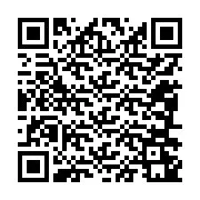 QR Code สำหรับหมายเลขโทรศัพท์ +12086241333