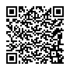 QR-koodi puhelinnumerolle +12086241541