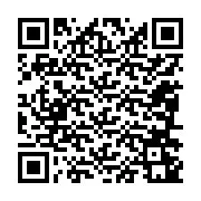 QR-koodi puhelinnumerolle +12086241737