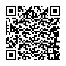 Kode QR untuk nomor Telepon +12086241912