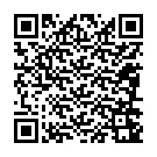 Kode QR untuk nomor Telepon +12086241923