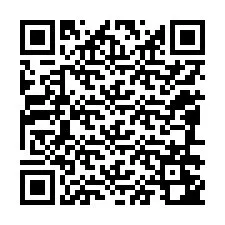 QR-koodi puhelinnumerolle +12086242908