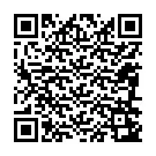 QR код за телефонен номер +12086243607