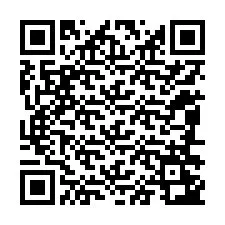 Kod QR dla numeru telefonu +12086243680