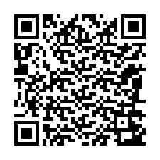 QR-код для номера телефона +12086243895