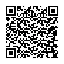 Kode QR untuk nomor Telepon +12086244089