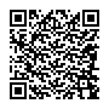 Kode QR untuk nomor Telepon +12086244686