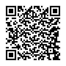 QR код за телефонен номер +12086246278