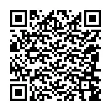 QR код за телефонен номер +12086246364