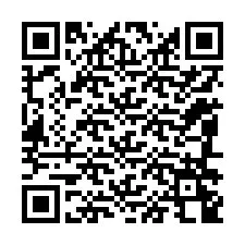 Código QR para número de telefone +12086248601