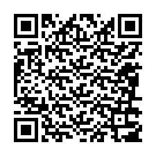 Código QR para número de telefone +12086307876