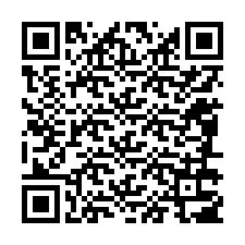 QR-koodi puhelinnumerolle +12086307882