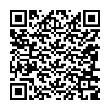 QR kód a telefonszámhoz +12086309386