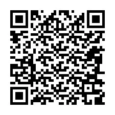 QR kód a telefonszámhoz +12086309387