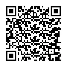 QR-koodi puhelinnumerolle +12086309388