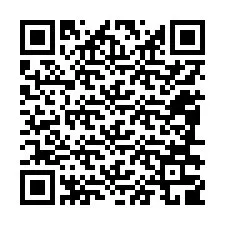 QR kód a telefonszámhoz +12086309393