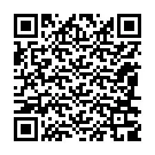 QR-koodi puhelinnumerolle +12086309395