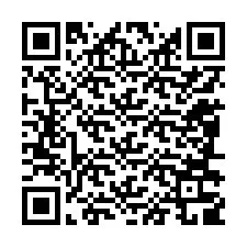 Kode QR untuk nomor Telepon +12086309396