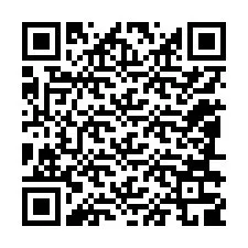 QR-koodi puhelinnumerolle +12086309399