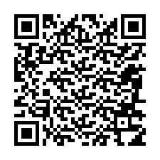 Código QR para número de teléfono +12086314747