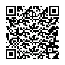 Código QR para número de telefone +12086314749