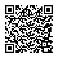 QR-koodi puhelinnumerolle +12086320340