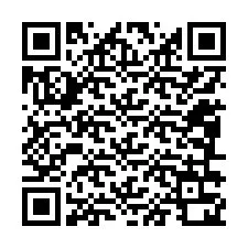 QR-код для номера телефона +12086320433