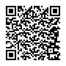 QR-koodi puhelinnumerolle +12086321336