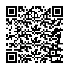 Código QR para número de teléfono +12086322289