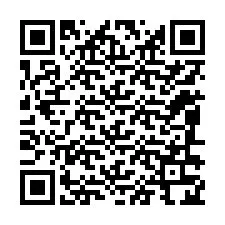 QR kód a telefonszámhoz +12086324141