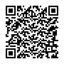 QR kód a telefonszámhoz +12086326084