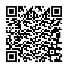 Código QR para número de teléfono +12086326430