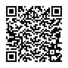 QR-код для номера телефона +12086351508