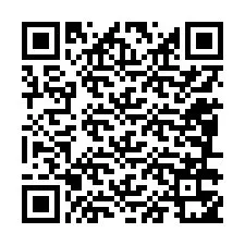 Kode QR untuk nomor Telepon +12086351936