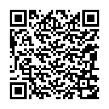 QR-koodi puhelinnumerolle +12086352150