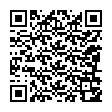 QR-koodi puhelinnumerolle +12086352434