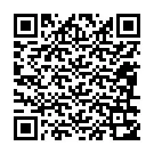 Código QR para número de teléfono +12086352473