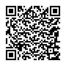 Código QR para número de teléfono +12086353145