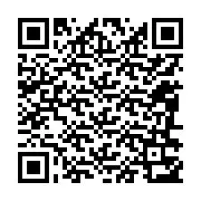 Código QR para número de teléfono +12086353253