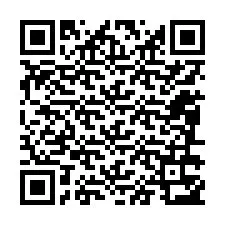 QR-Code für Telefonnummer +12086353867