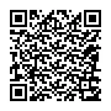 QR-Code für Telefonnummer +12086353869