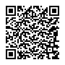 QR-koodi puhelinnumerolle +12086356044