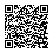 Codice QR per il numero di telefono +12086356446