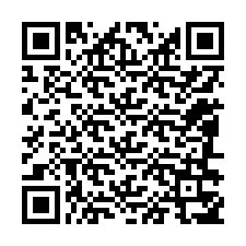 QR kód a telefonszámhoz +12086357249