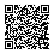 QR-code voor telefoonnummer +12086357558