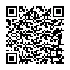 QR-код для номера телефона +12086357919