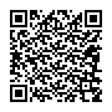 QR kód a telefonszámhoz +12086358223