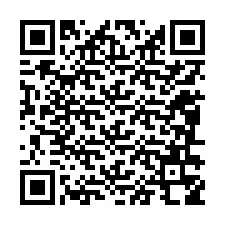 QR kód a telefonszámhoz +12086358572