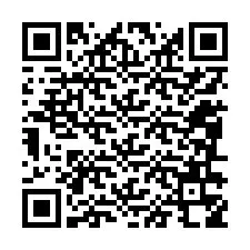 Codice QR per il numero di telefono +12086358573