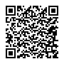 QR kód a telefonszámhoz +12086359167